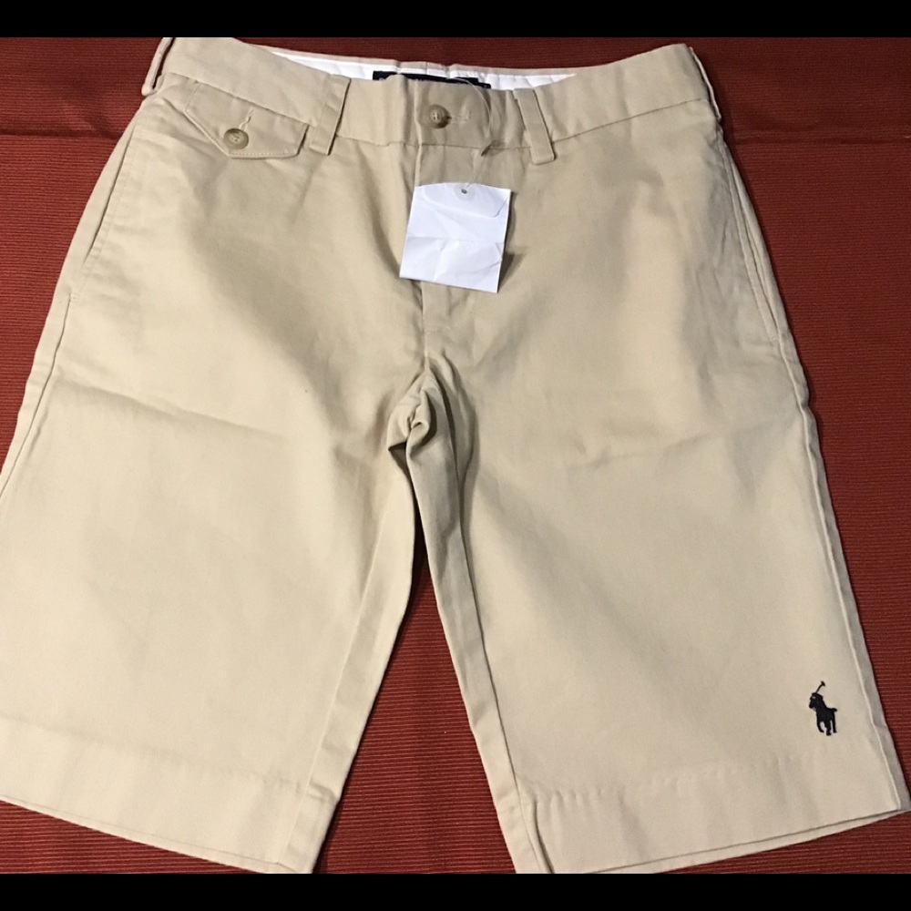 Ralph Lauren Sport khaki Bermuda shorts size 2 New